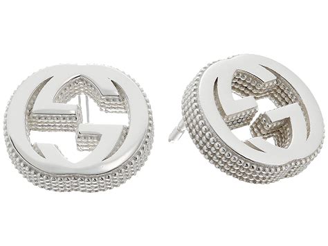 gucci earrings gg studs|Gucci orecchini earrings.